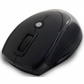 PRESTIGIO PMSOW03 Maus, kabellos, optisch, 800 / 1600dpi, USB, schwarz, 7tl