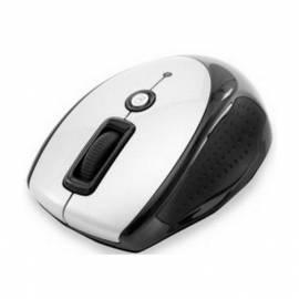 PRESTIGIO PMSOW03 Maus, kabellos, optisch, 800 / 1600dpi, 7tl, USB, Silber