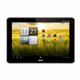 Datasheet Touch Tablet Acer Iconia A200/10 cm 250/A9/16/1 g/B/An/Wurm.