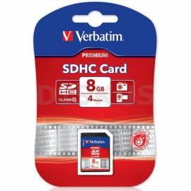 Bedienungsanleitung für Speicherkarte Verbatim SDHC 8GB Class 10