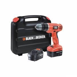 Bohren-Maschine Aku Black & Decker EPC12CABK