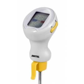 Datasheet Thermometer für Lebensmittel Switel, weiss-gelb
