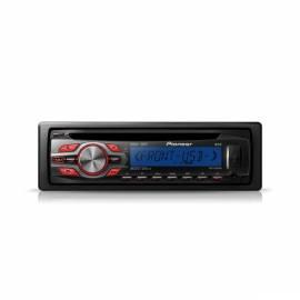 Bedienungsanleitung für Autoradio Pioneer DEH-1400UBB, CD/MP3, USB