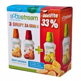 Sirupy SodaStream Güte 2 + 1
