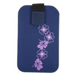 Handyetui für frische Blossom HD2 (115x65x15mm) blau - Anleitung