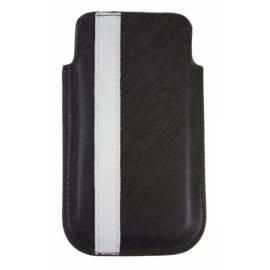 Bedienungshandbuch Handyetui für frische Linie der Haut (110x60x10mm) schwarz