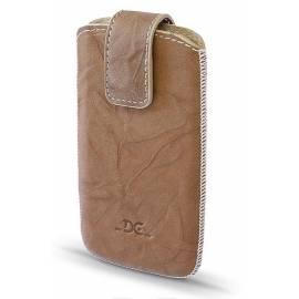 Tasche für Mobiltelefon-TOP 26 L (N97, iPhone) braun/weiß nähen