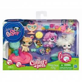 Hasbro Littlest Pet Shop Tiere 2 Tiere mit Zubehör und eine exklusive Plüsch. Haustier Co Gebrauchsanweisung