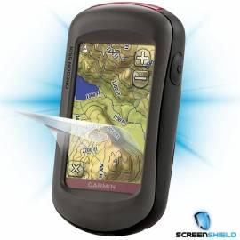 Schutzfolie Screenshield auf dem Display des GARMIN Oregon 550 Gebrauchsanweisung