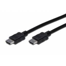 Kabel HDMI/Digitus und die Verbindungstür, 2 x 10 m, geschirmt, AWG28, schwarz