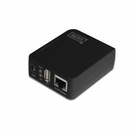 Zubehör Digitus USB HDD NAS, FTP, 1 x USB 2.0, 1 X 10/100 Mbit/s LAN, Samba BitTorrent-server