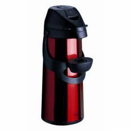 Thermoskanne mit Pumpe Emsa Pronto 1,9 L rot