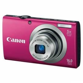 PDF-Handbuch downloadenKamera Canon PowerShot A2300 rot