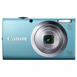 Datasheet Kamera Canon PowerShot A2400 IS blau