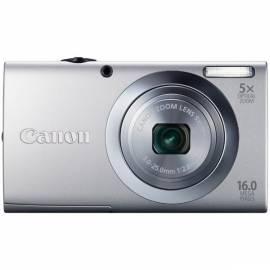 Bedienungshandbuch Kamera Canon PowerShot A2400 IS Silber