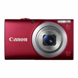 Bedienungsanleitung für Kamera Canon PowerShot A4000 ist rot