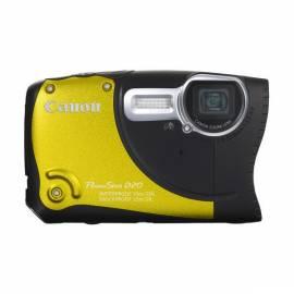 Kamera Canon PowerShot HS gelb D20-Unterwasser - Anleitung