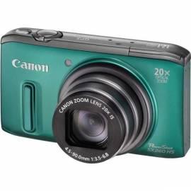 Kamera Canon PowerShot HS SX260 grün Gebrauchsanweisung