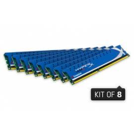 PDF-Handbuch downloadenRAM Kingston 32GB DDR3 - 1600MHz HyperX XMP CL9 kit8x4GB