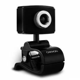 Webcamera CANYON WCAM02B schwarz, 1.3mpx, Eco-Green Serie