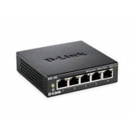 Switch D-Link DGS-105 Stahl 5-Port 10/100/1000