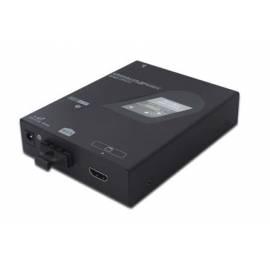 DIGITUS Adapter HDMI/DVI Video Extender über Glasfaser, Reichweite bis zu 1000m, maximale Auflösung von 1080p oder 1920 x 1200