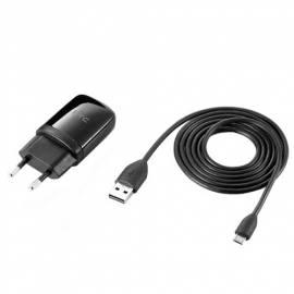 USB-Ladegerät HTC Reisen slim TC E250 mit USB/Micro-USB-Kabel
