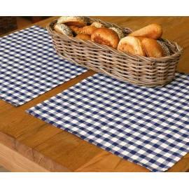 Tischsets-2 Stück im Paket HD Home Design (B11042), navycheckered