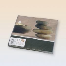 Handbuch für Servietten, Papier HD Home Design (A02120), das Muster der Steine