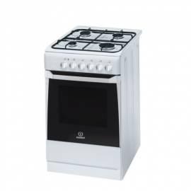 Cooker komba. Indesit KN3G1SA (W)/