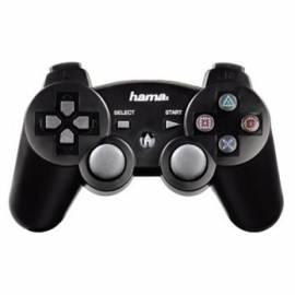 Handbuch für Zubehör Hama Black Force wireless Controller für PS3