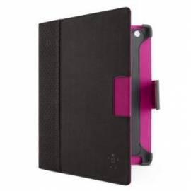 Holster Belkin iPad3 Kino Dot Folio, PU-Leder, schwarz/rosa