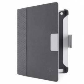 Holster Belkin iPad3 Kino Dot Folio, PU-Leder, grau/weiss Gebrauchsanweisung