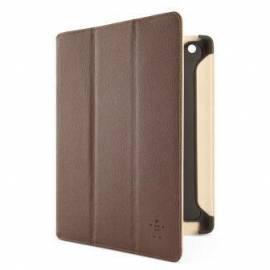 Halfter Belkin iPad3 Trifold für Folio, PU-Leder, braun