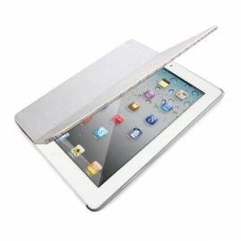 PURO-Puro iPad Schutzhülle neue Broschüre mit Magnet Eco-Leder-Silber (IPAD2S3BOOKCMSIL)