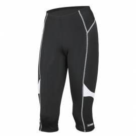 Damen-Sporthosen Etape TERRY 3/4, Größe XL-schwarz/weiss