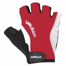 Womens Radsport Handschuhe Etape WENDY, Grösse S-rot