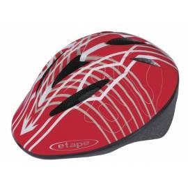 Kinder Fahrradhelm Etape PONY, Größe XS/S (48-54 cm)-rot