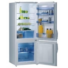 Kombination Kühlschrank mit Gefrierfach GORENJE RK4234W weiss - Anleitung
