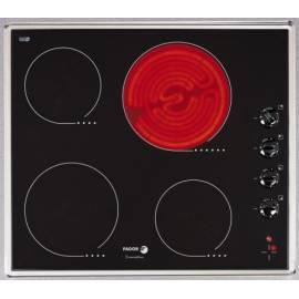 Keramik Glas Kochfläche FAGOR VFI-400 und Edelstahl/Glas