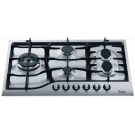 Gas-Kochfeld HOTPOINT-ARISTON PH760RFGHIX Edelstahl