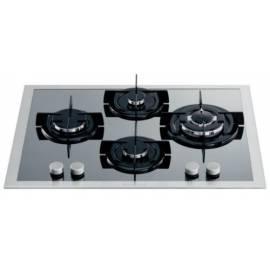 Gas hob. Ariston TZ 740 TC ES IX stainless steel frame