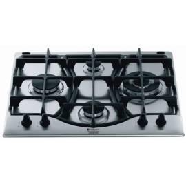 Gas-Kochfeld HOTPOINT-ARISTON PH640MSTGHIX Edelstahl