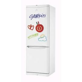 Benutzerhandbuch für Kombination Kühlschrank / Gefrierschrank INDESIT BAN 18 Graffiti (34723)