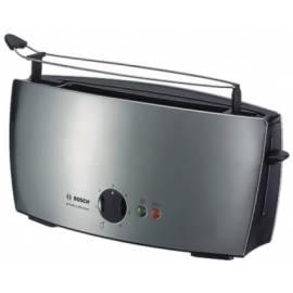 Bedienungshandbuch Toaster BOSCH TAT6801 Schwarz/Edelstahl