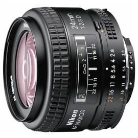 NIKON Objektiv Nikkor 24 mm F2. 8 AF-D und schwarz - Anleitung