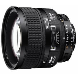 NIKON Objektiv Nikkor AF 85 mm F1. 4 D und schwarz