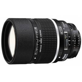 NIKON Objektiv Nikkor 135 mm F2 AF DC D und schwarz Bedienungsanleitung