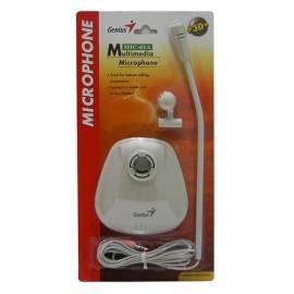 Desktop Mikrofon GENIUS MIC-01A weiß (31700028100) weiß