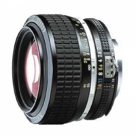 Objektiv NIKON Nikkor 50 mm F 1.2 und schwarz Gebrauchsanweisung